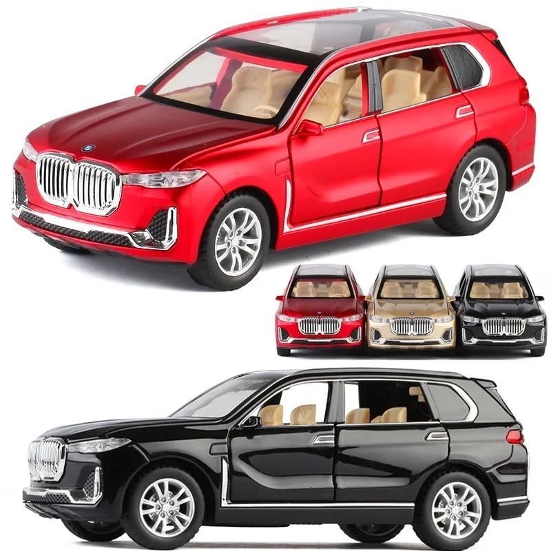 Новинка, 1:32, X7, игрушечный автомобиль из сплава, литая под давлением, X7, модель автомобиля SUV, детская игрушка, внедорожные транспортные средства, украшения для выпечки торта