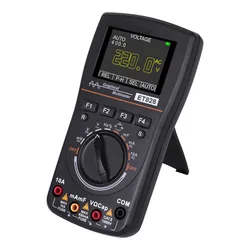 Oscilloscope numérique Intelligent ET828, multimètre graphique à plage automatique, écran 2.4 pouces, 1MHz 2.5MSPS, forme d'onde pour Test électronique 