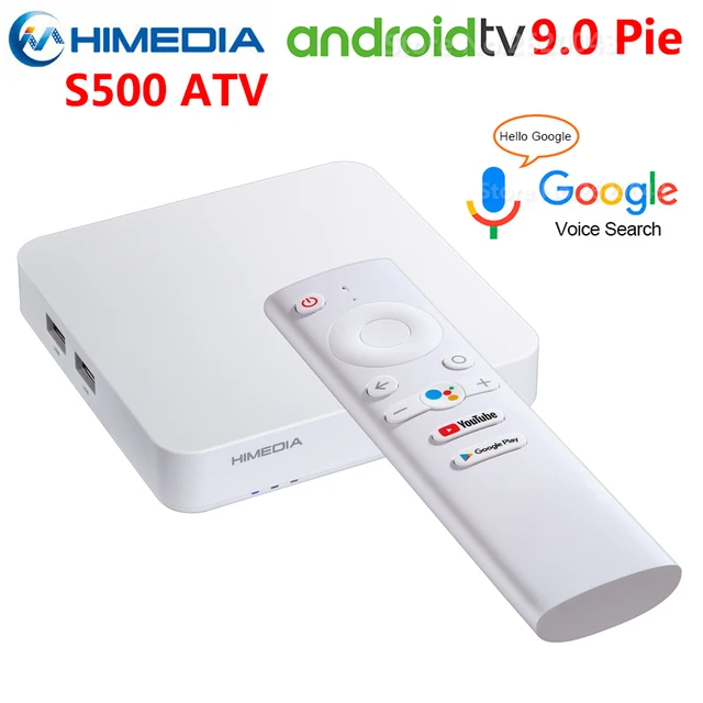 $65.98 Himedia S500 Smart TV BOX Android 9.0 ATV 2GB RAM 8GB ROM 2.4G 5G WIFI Bluetooth Media Player 4K Voice Androidtv Set Top Box
