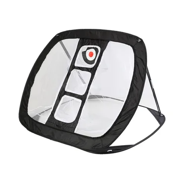 

Golf Ball Chipping Pitching Cage Nets Nylon Batting Practice Net with Handbag Outdoor Golf Training Tool Accessories