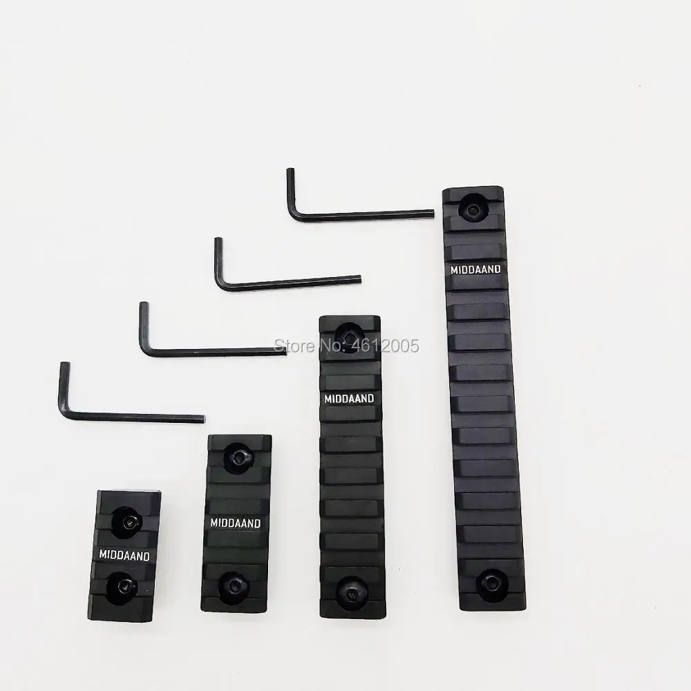 

MLOK Rail Section Picatinny Rail for MLOK Handguard Mount Rail Sytstem 5 9 13slot
