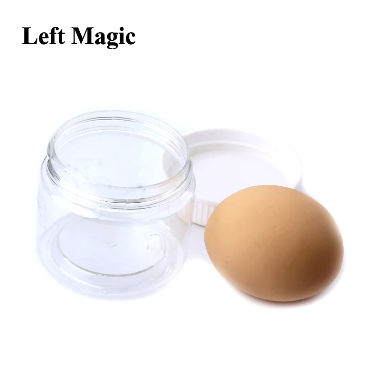 1 pcs ultra silicone simulation egg White egg to silk scarf magic tricks magic props Close Up Accessories G8076