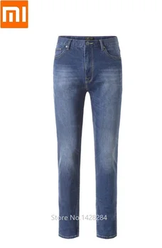 

New DMN Men Casual Slim Straight Jeans Stretch Denim Pants Comfortable and breathable Trousers