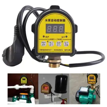 

220V Automatic Air Pump Water Pressure Switch Digital Display Eletronic Pressure Controller For Water Pump ON OFF Switch