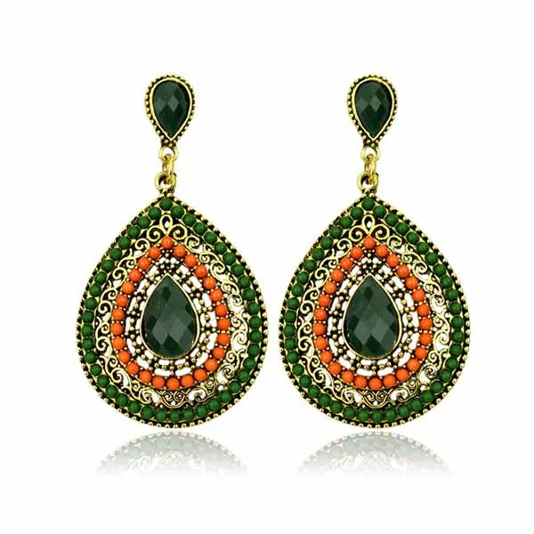 Женские серьги подвески e846 модные в богемном стиле для свадьбы 2019|dangling earrings for