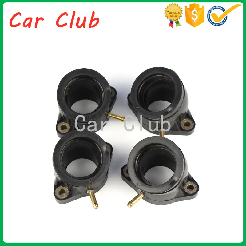 4PCS Carburetor Intake Adapter Boot Set for XJ1100 J Maxim XS1100E/F/G/H XS1100L XS1100SF/SG/SH |