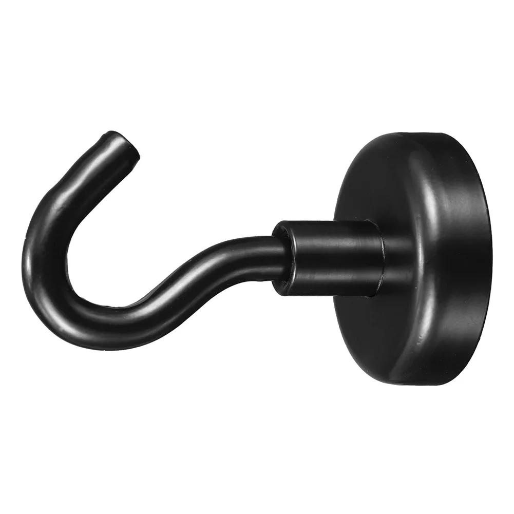 6Pcs 22kg Strongest Rare Earth Neodymium Magnet Magnetic Hanging Hooks Holder MU8669