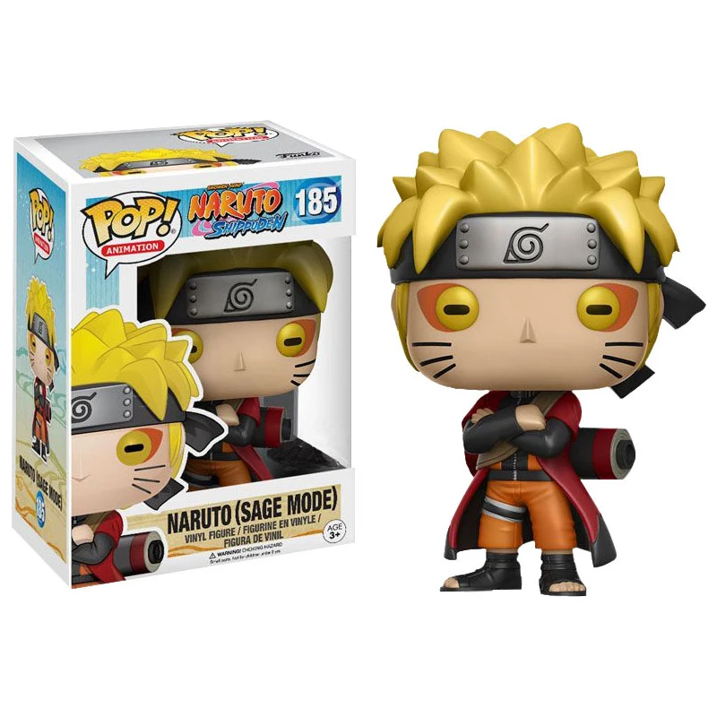 FUNKO POP Лидер продаж японское аниме фильм Наруто 185 # Виниловая фигурка Коллекция Модель игрушки для детей Рождественский подарок