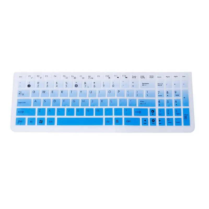 Keyboard Cover Keypad Film Skin Protector Notebook Silicone Protection for Asus K50 Laptop Accessory-3