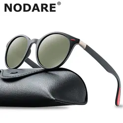 NODARE новый дизайн сверхлегкие TR90 поляризованные солнцезащитные очки для мужчин и женщин вождения Овальный Стиль Солнцезащитные очки