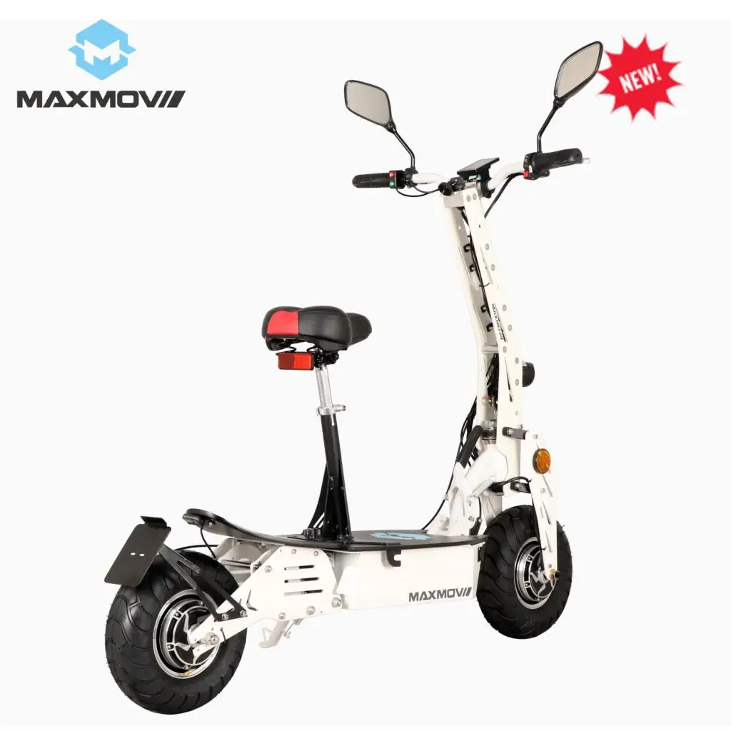  E-mark 1000w Hub Motor Two Wheel Chopper Foldable Electric Scooter Germany with removeable seat