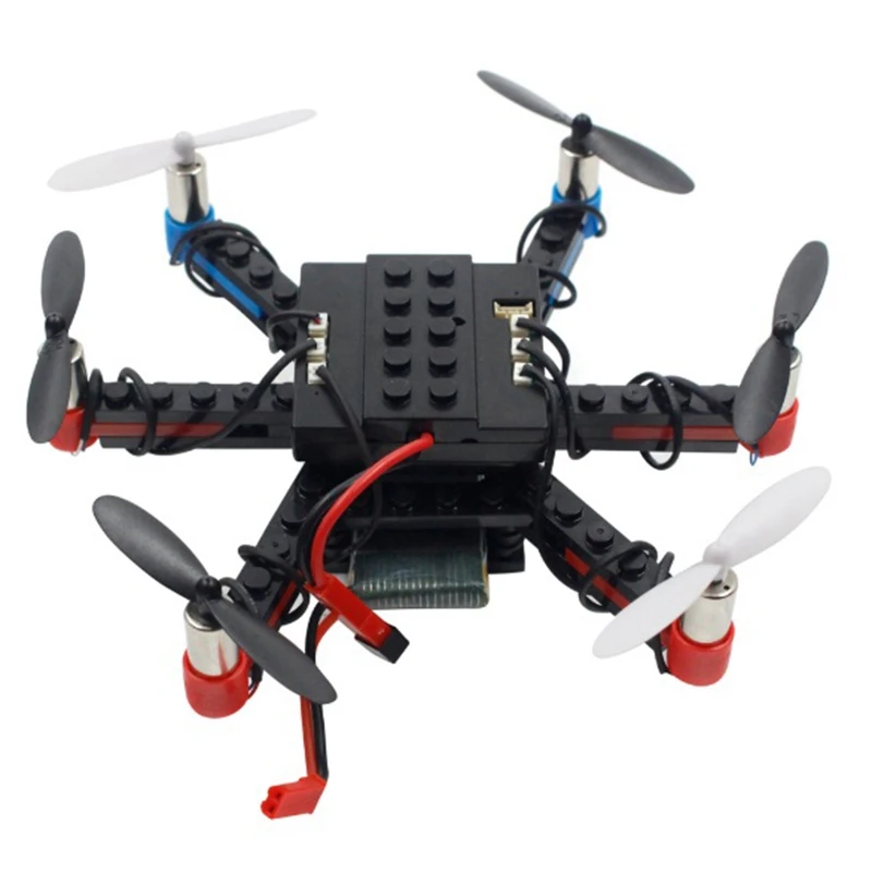 L333 Радиоуправляемый игрушечный самолет DIY строительные блоки 2 4 ГГц пульт
