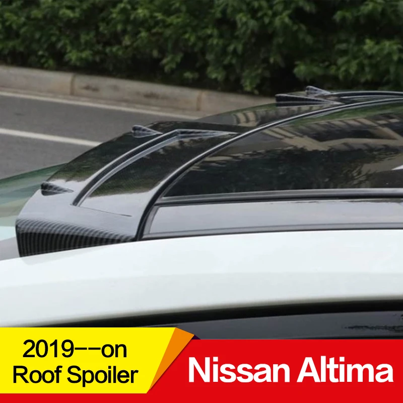 Использовать для Nissan Altima спойлер на крыше года ABS Пластиковый материал заднее крыло v стиль спортивные аксессуары