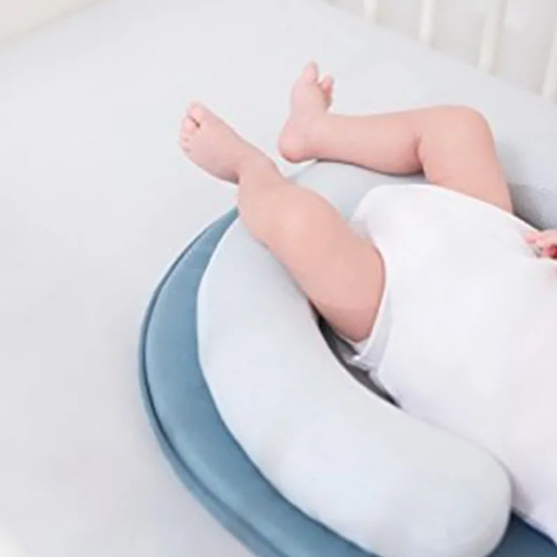 Loozykit, детская подушка, для новорожденных, против опрокидывания, матрас, подушка для младенца, для сна, позиционирование, подушка, дышащий хлопок, коврик, кровать