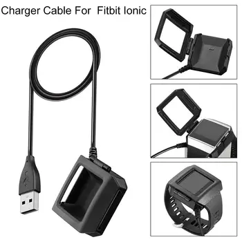 

USB Wireless Charger Cable for fitbit ionic Smart Watch Charging Dock USB Charger Cradle Cable for fitbit ionic Watch Accessorie