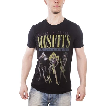 

Vintoge Cool Pottern Misfits In Concert Quote Jem ond the Hologroms T Shirt