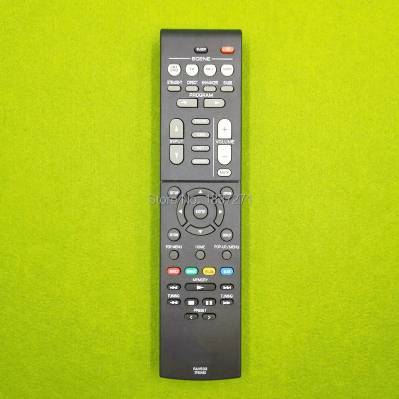 Telecomando Rav533 Zp354900 Per Ricevitore Yamaha Rav531 Rx-V479 Rx-V479Bl Rx-V579 Rx-V579Bl Av