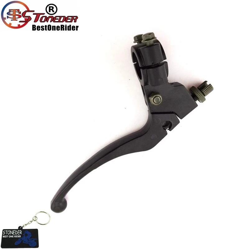 STONEDER сплав 22 мм MiniMoto левая ручка тормозной рычаг окунь для 47 49 97cc CR80 CR85 CR125 CR250 Dirt Bike