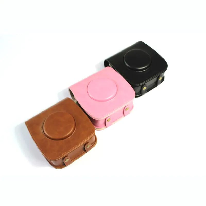 Для FUJIFILM Instax квадратная SQ20 сумка для камеры чехол из искусственной кожи винтажный плечевой ремень чехол для камеры защитный чехол для переноски