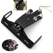 Для Kawasaki ER6N ER6F ER-6N ER-6F 2013- держатель номерного знака мотоцикла лицензионный кронштейн ХВОСТ Tidy Fender Eliminator