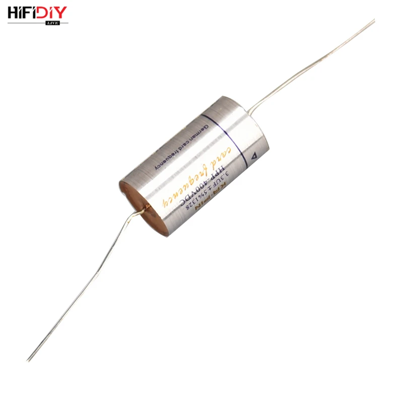 Конденсатор HIFIDIY живое серебро MKP неполярный делитель частоты конденсатор