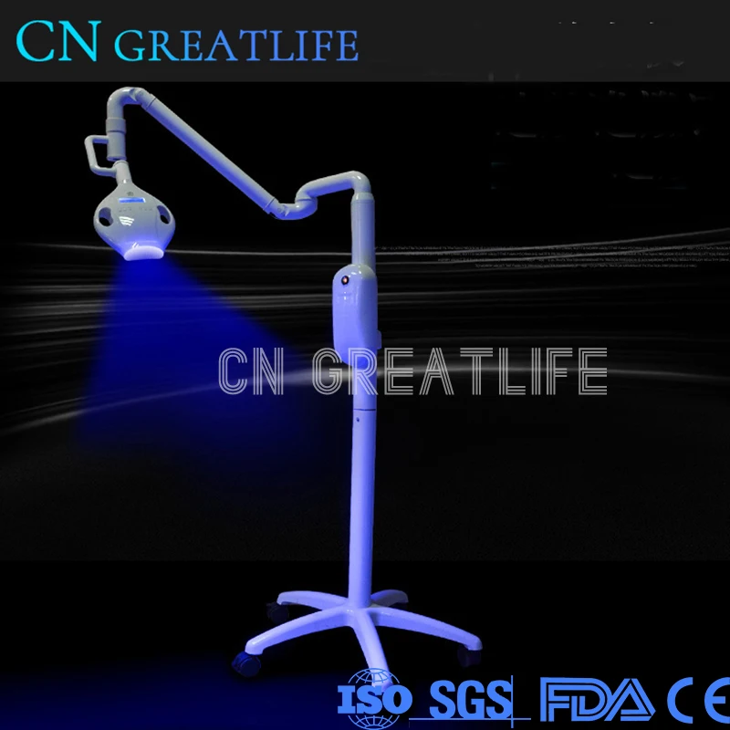 8 Powerful LED Bulbs Dental Professional Lamps Tooth White Lamp Teeth Whitening Bleaching Unit | Красота и здоровье