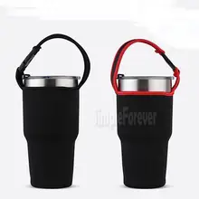 100 шт./лот чашка рукав сумка для переноски неопрена бутылка для воды с чехлом держатель переноска новое поступление