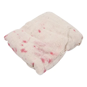 

Halloween Party Home Decoration Terror Room Props Horror Bloody Tablecloth Gauze Curtains Haunted House Props Render Atmosphere