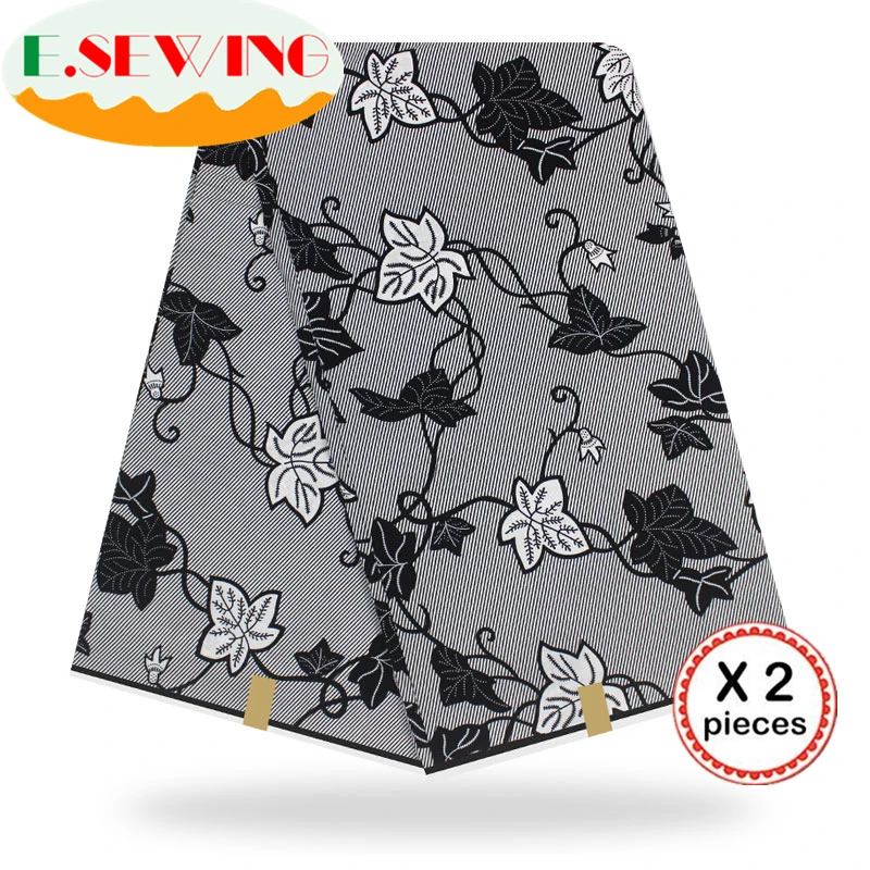 Африканская восковая ткань с принтом Анкара для шитья Анкара африканская ткань 12 ярдов нигерийская хлопковая ткань Гана для платья 9021