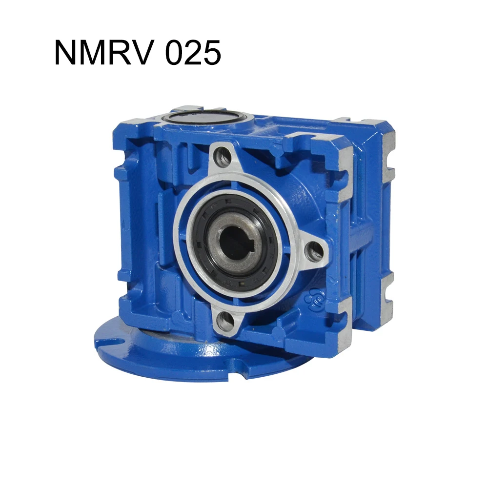 

NMRV 025 Gearbox Reducer Ratio 7.5/10/15/20/30/40/50/60 56B14 High Quality Electric Motor Gearbox Use for Automatic Doors Motor