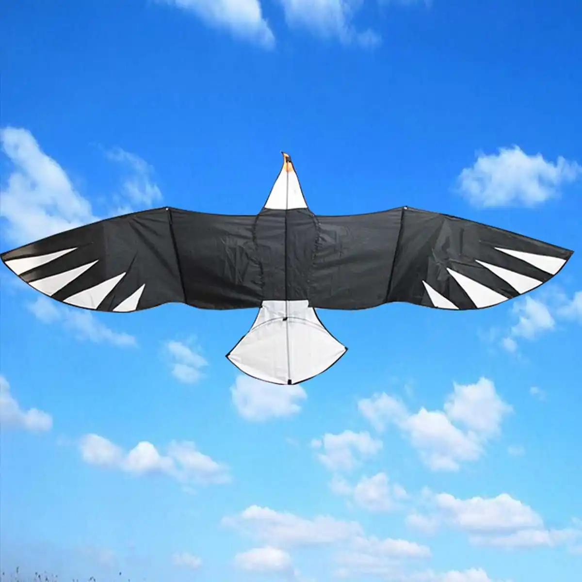 

Hot Huge 3D Eagle Bird Kite Wing Flying Single Line Outdoor Fun Sport Children Kids Cloth Toy Big Bird Kites Flying Higher Kids