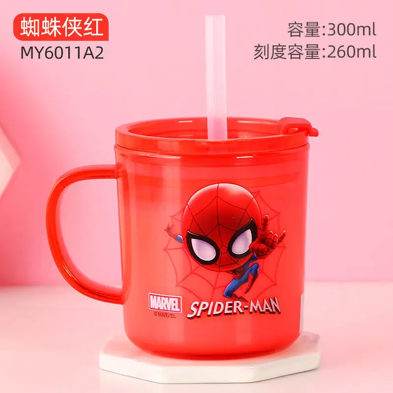 Kids Disney Princess Sofia Milk Cup Cartoon Mickey Mouse Minnie Water Cup  Cute Marvel Captain America Cups 316 Stainless Steel - AliExpress