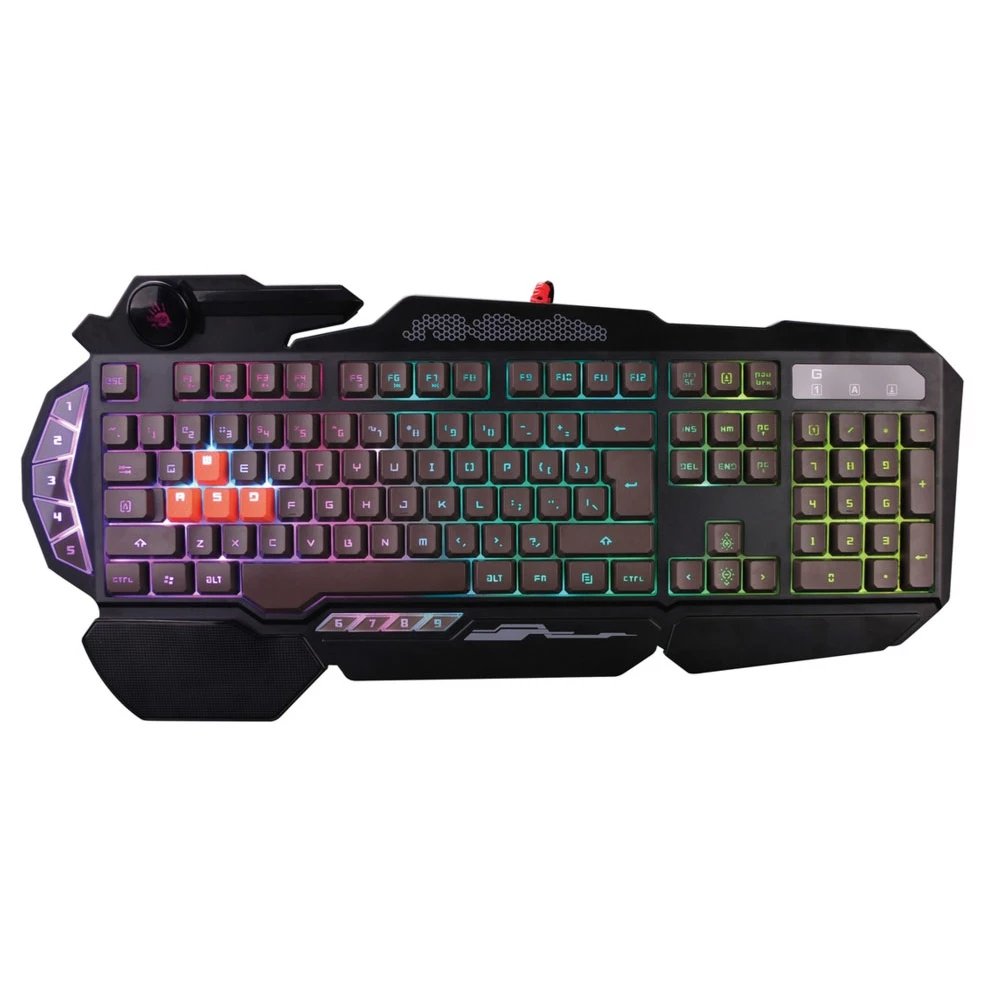 Клавиатура A4 Bloody B314, черный