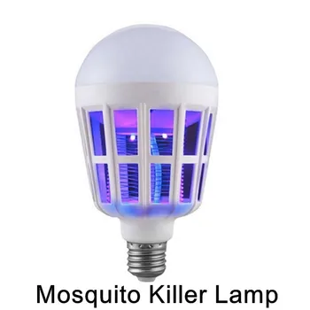 

Mosquito Killer Lamp 110V / 220V 2 in 1 LED Bulb E27 9W / 15W Pest Control Light
