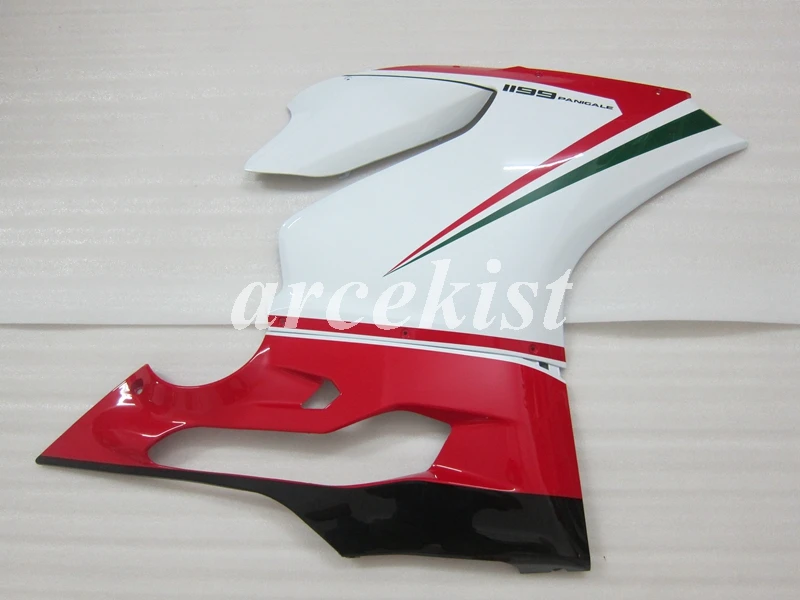 ABS инжектор Полный обтекатели для DUCATI 899 1199 S R Panigale 12 13 14 15 16 899R 1199R 899S 1199 S 2012- Красный Белый Зеленый