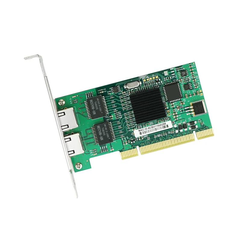 Pci двойной Rj45 порт Gigabit для Ethernet Соединительная плата локальной компьютерной сети 10/100/1000 Мбит/с для Intel