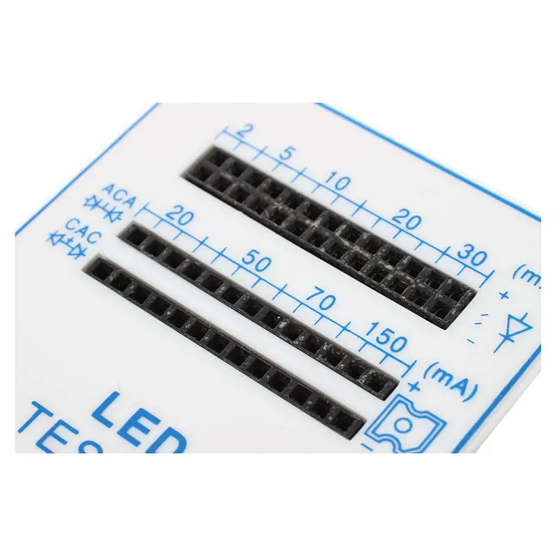 Мини светодиодный тестер электрических сетей 2-150mA+ 9V батареи