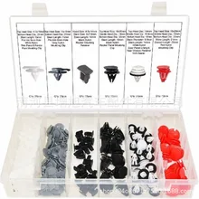 123 штук в штучной упаковке Пряжка мини корпус автомобиля обычно используется набор нейлоновые зажимы пластиковый зажим