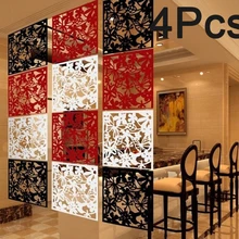 4 шт. подвесной занавес бабочка цветок стикер на стену экран высокое качество бытовые принадлежности украшения элегантные бабочки