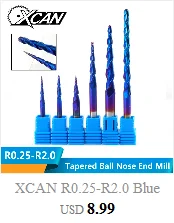 XCAN 1 шт. 45/60 градусов 10/14/18/20/25/30/32/35 мм HSS ласточкин хвост фрезы Straigh Концевая фреза ЧПУ фрезы концевой фрезы