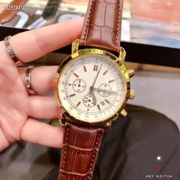 

Luxury Top Brand VC Same Style rai Watch mens Wristwatch quartz watches Business AAA men watches constant brand watches