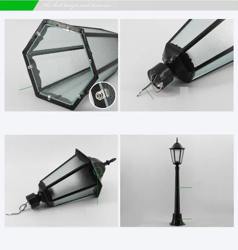 Ламба лампа Ogrodowe Giardino Straatverlichting Iluminador Jardin Farola Плаза бездорожье Lampione Декор Uliczna уличный светильник