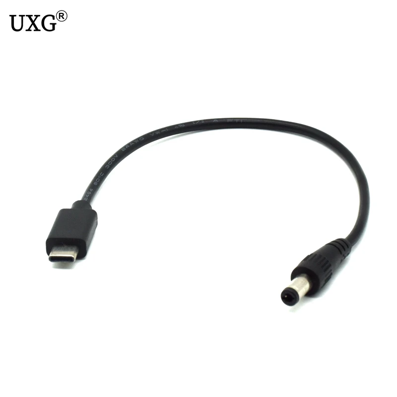 USB 3 1 Тип C USB-C переменного тока в постоянный 5 2 мм Мощность штекер Удлинительный