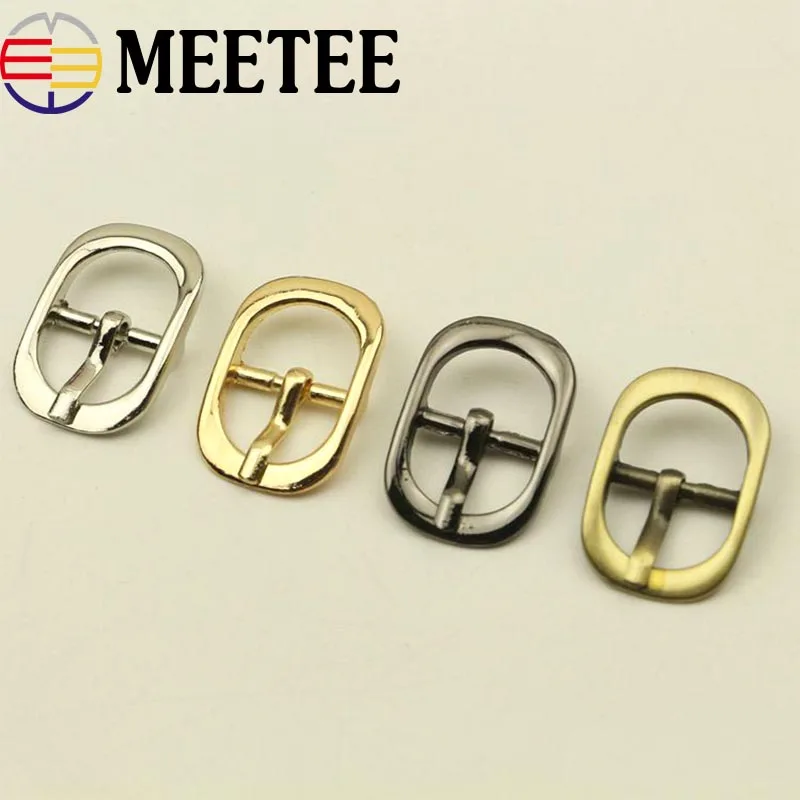 

10/20pcs 15mm Men Women Metal Belt Buckles Bags Shoes Pin Buckle Handbag Strap Clasp DIY Leather Crafts Sewing Accessories