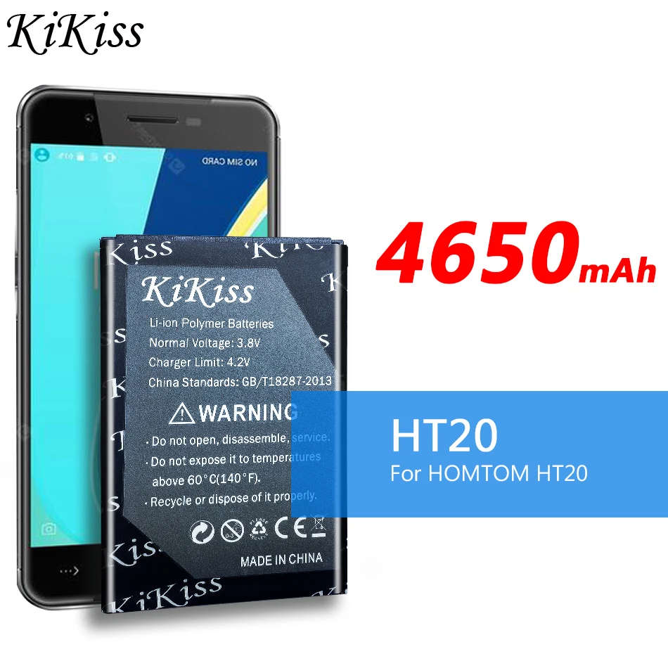 Аккумулятор большой мощности 4650mAh для HOMTOM HT20 + трек-код | Мобильные телефоны и