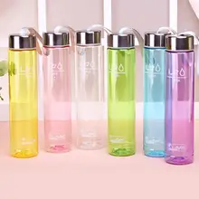 Новая портативная велосипедная Спортивная небьющаяся 280 мл пластиковая бутылка для воды, велосипедная чашка для кемпинга