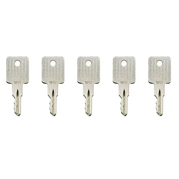 

5pc NG100 Tractor Heavy Equipment Key for Grove Broderson Bart Mill Lull Huber Tere