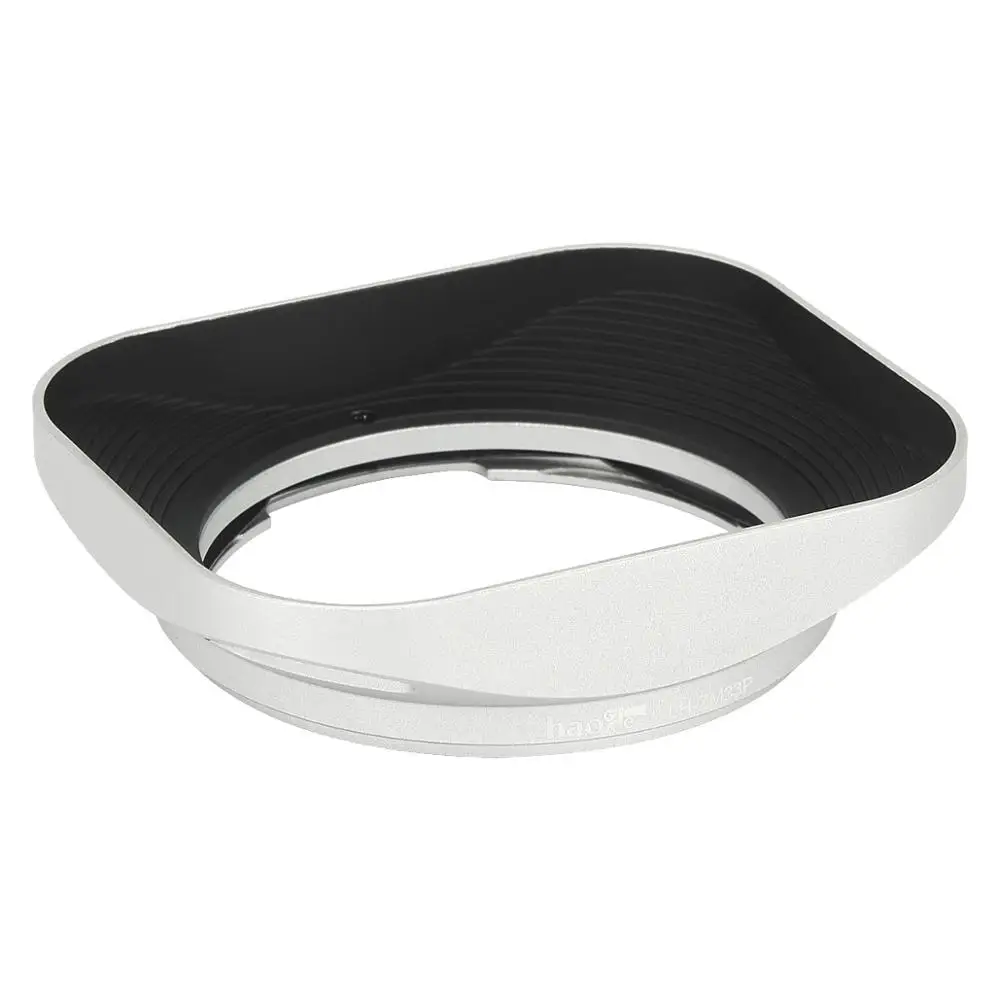 Haoge Hg-Lh-Zm33P Lens Hood Per Carl Zeiss Distagon T * 35 Millimetri F1.4 Zm Scava Fuori Progettato Argento