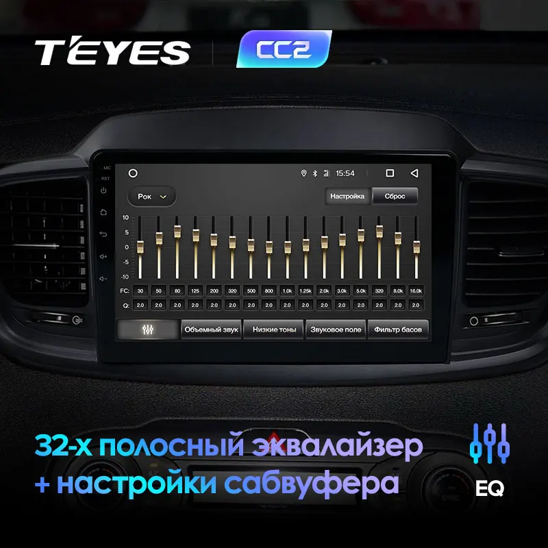 TEYES CC2 Штатная магнитола для Киа Соренто UM Kia Sorento UM- Android 8.1, до 8-ЯДЕР, до 4+ 64ГБ 32EQ+ DSP 2DIN автомагнитола 2 DIN DVD GPS мультимедиа автомобиля головное устройство
