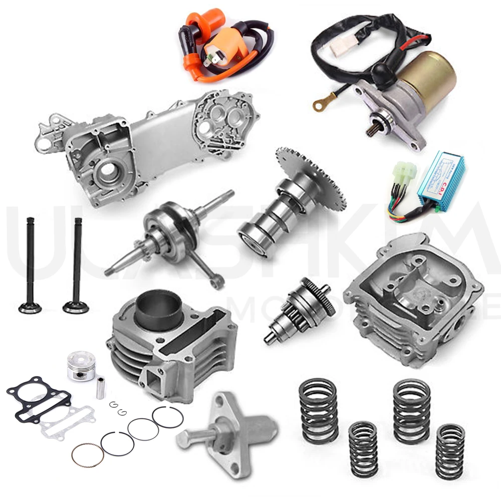 Racing Parts CDI COIL Motorcycle Scooter KYMCO SYM GY6 Engine 50 80 starting clutch pedal starter gear 137qma 139qmb 1P37QMA |